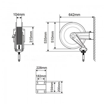 EA510 dimensions